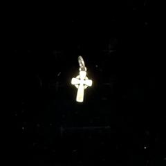 Retired James Avery Sterling Mini Celtic Cross Charm Uncut Loop